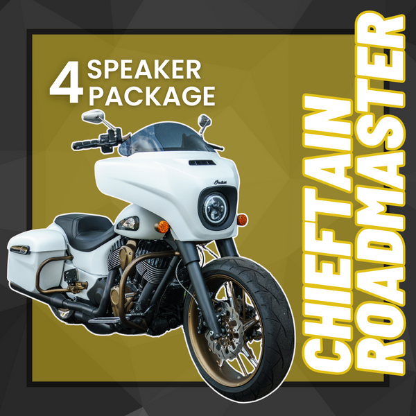 Indian Chieftain Roadmaster Speaker Audio Package