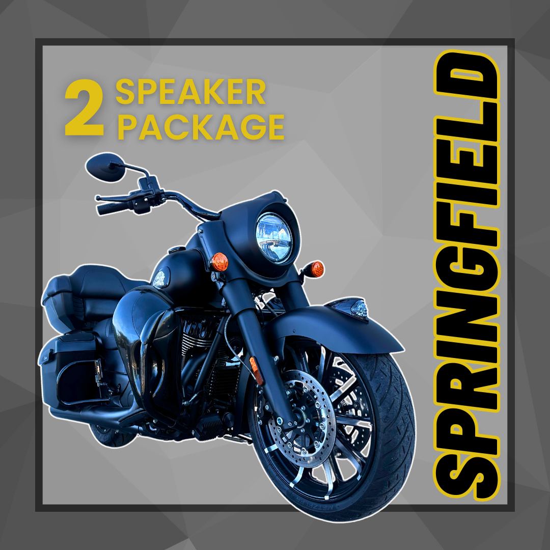 Indian Springfield 2 Speaker Audio Package