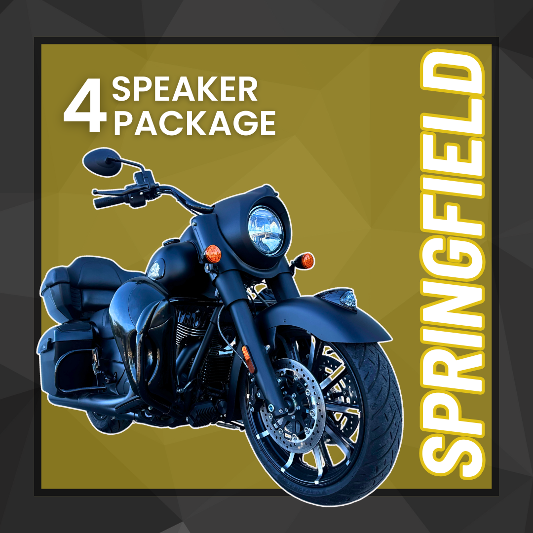 Indian Springfield 4 Speaker Audio Package