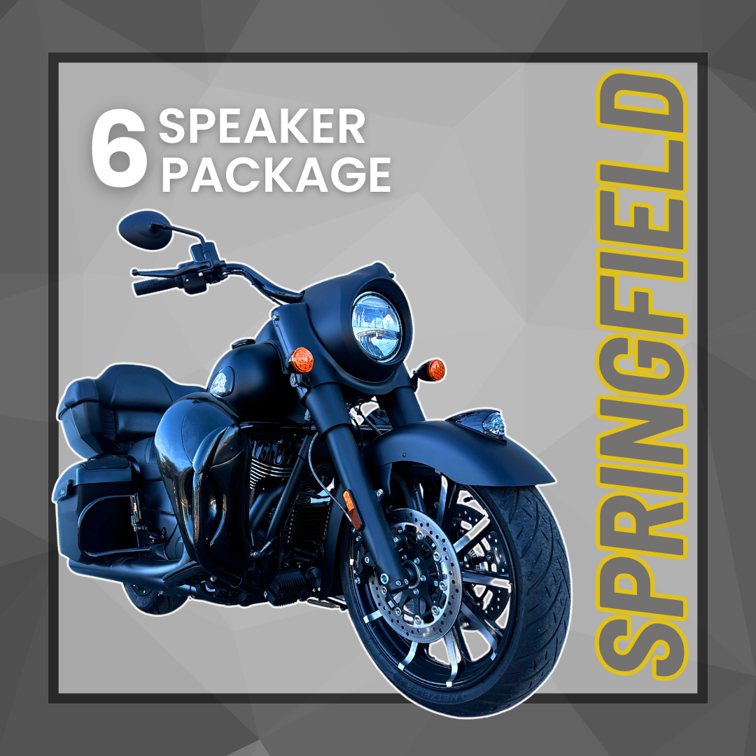 Indian Springfield 6 Speaker Audio Package