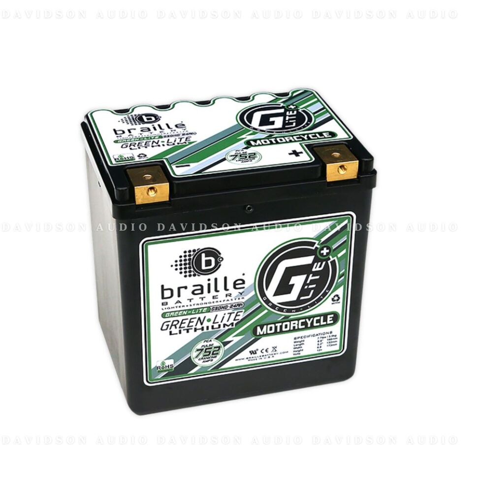 Braille Lithium G30H Battery