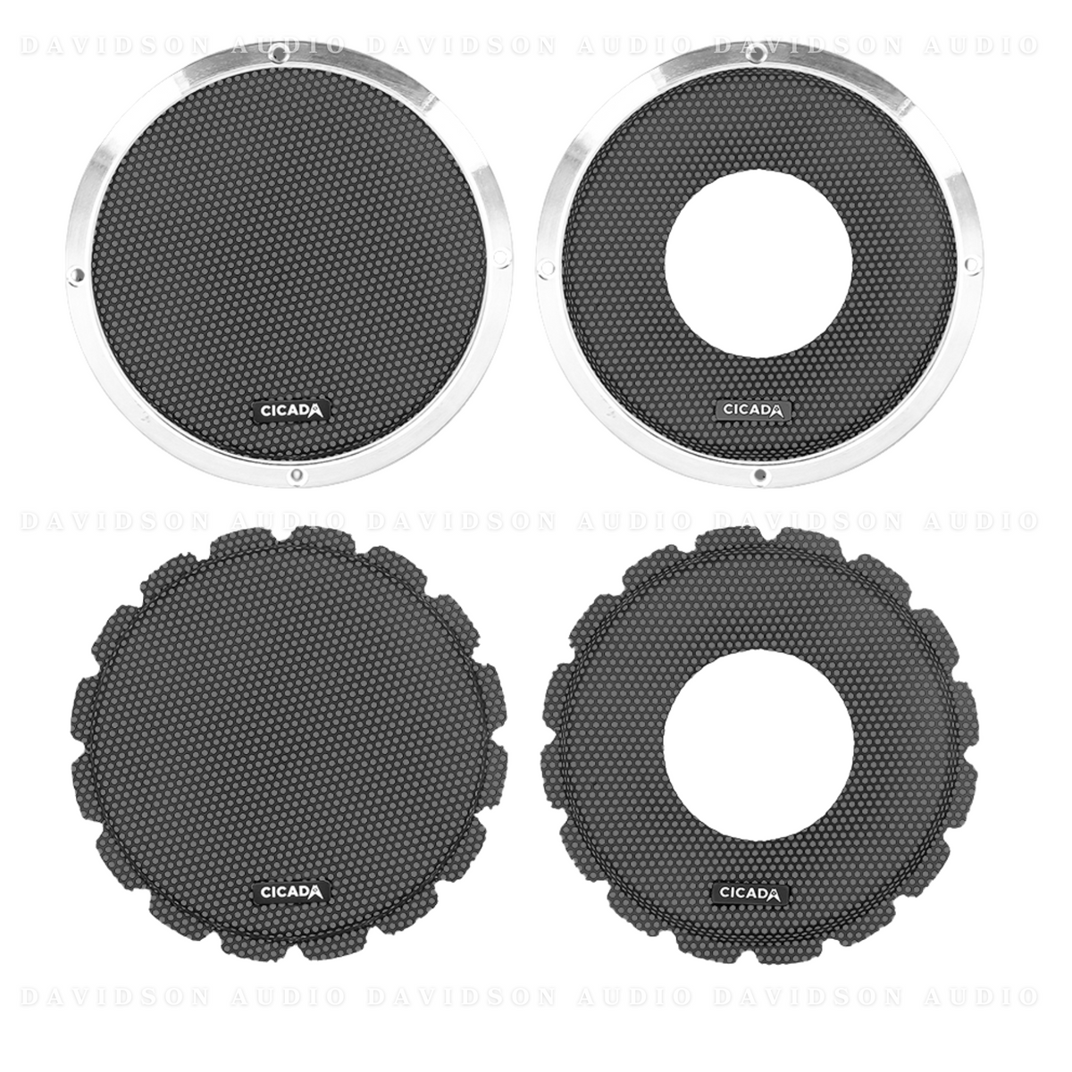 Cicada Audio CBG8L 8&quot; Billet Lip-Over Grilles