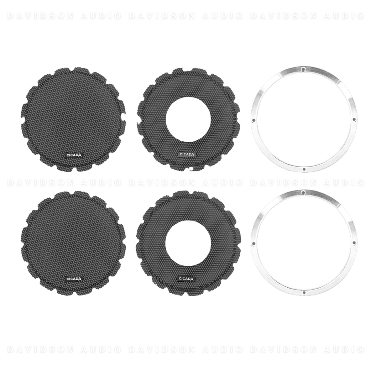 Cicada Audio CBG8L 8&quot; Billet Lip-Over Grilles