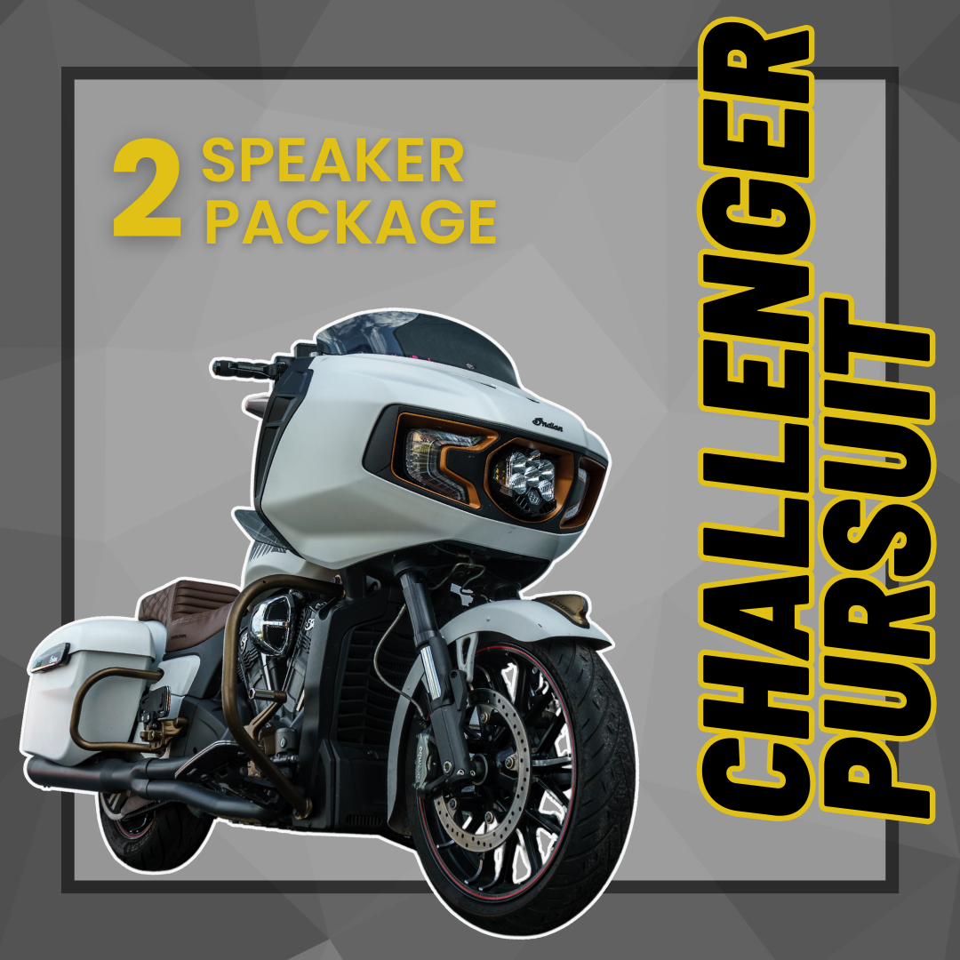 2 speaker Audio Package for Indian Challenger & Pursuit