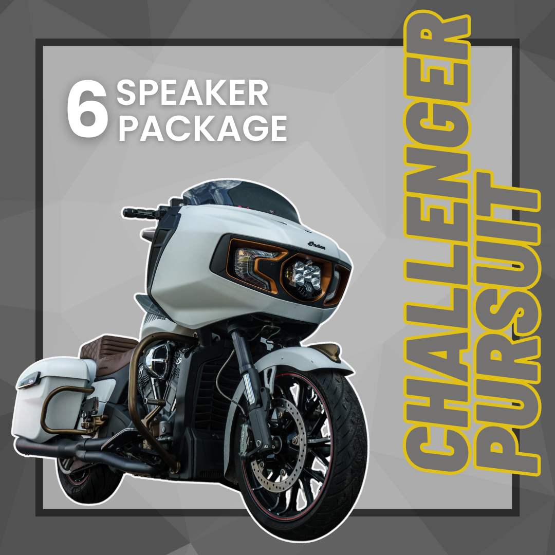 6 speaker Audio Package for Indian Challenger & Pursuit