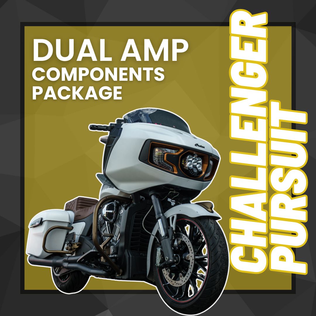 Indian Challenger &amp; Pursuit Dual Amp Components Package