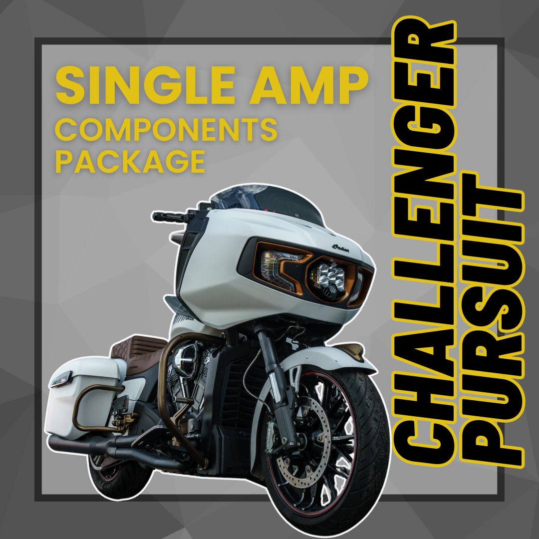 Indian Challenger &amp; Pursuit Single Amp Components Package