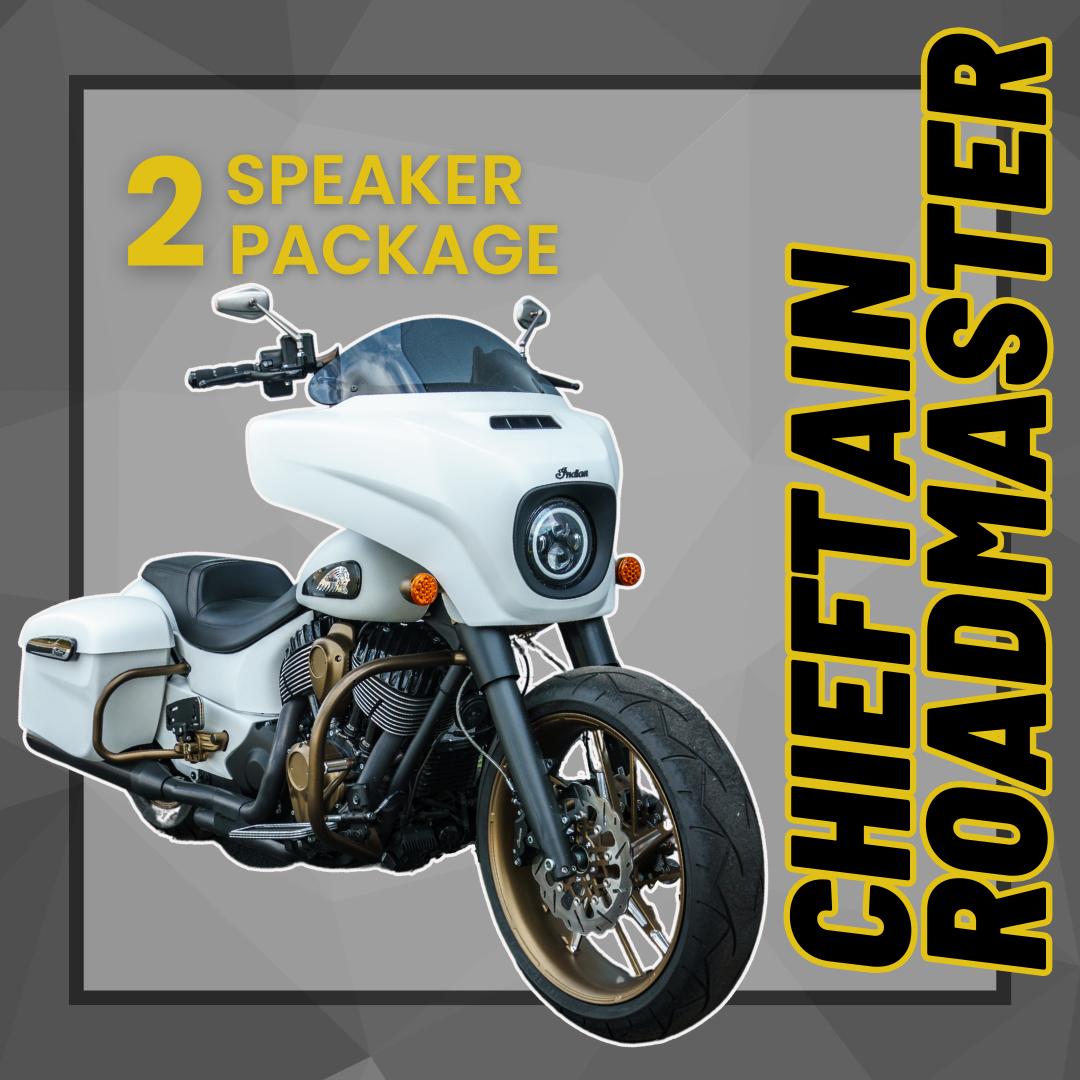 2 speaker package for Indian Chieftain & Roadmaster