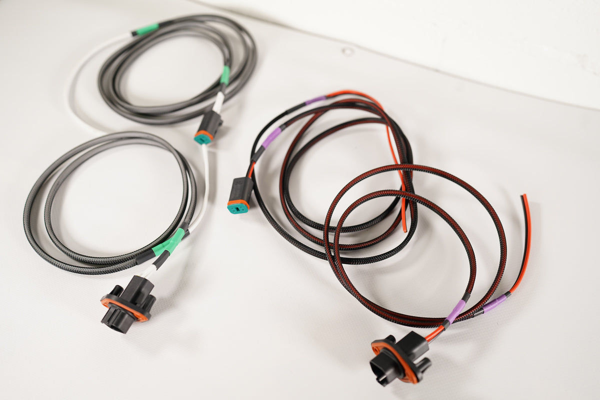 Davidson Audio Chieftain and Roadmaster Passive Saddlebag Lid Speaker Wire Harness
