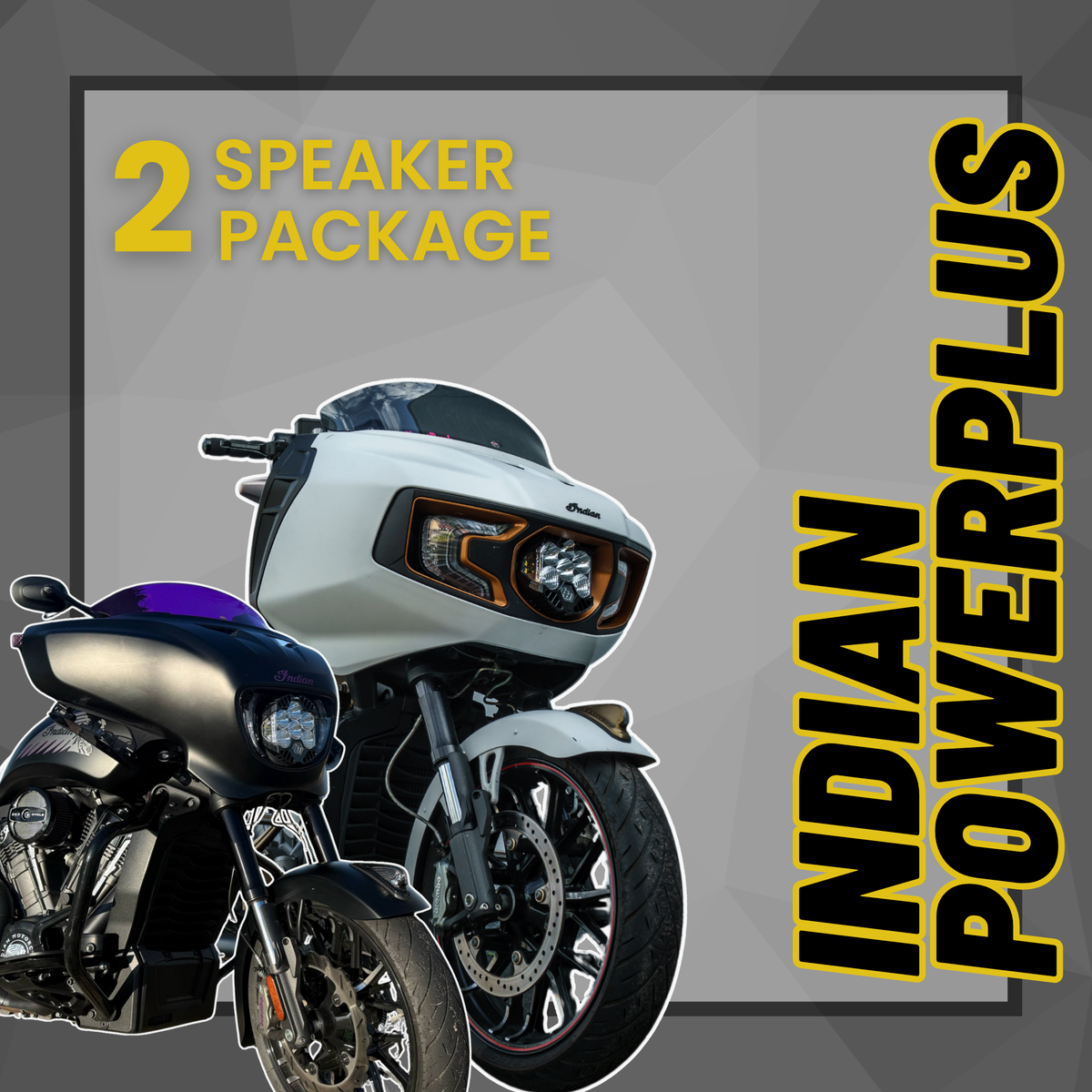 Indian Powerplus 2 Speaker Audio Package