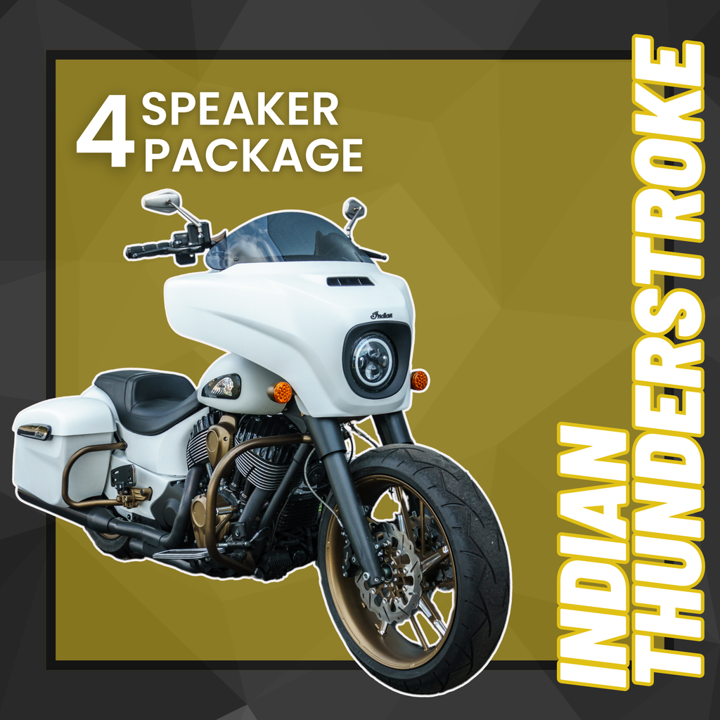 Indian Thunderstroke Platform 4 Speaker Audio Package - Davidson