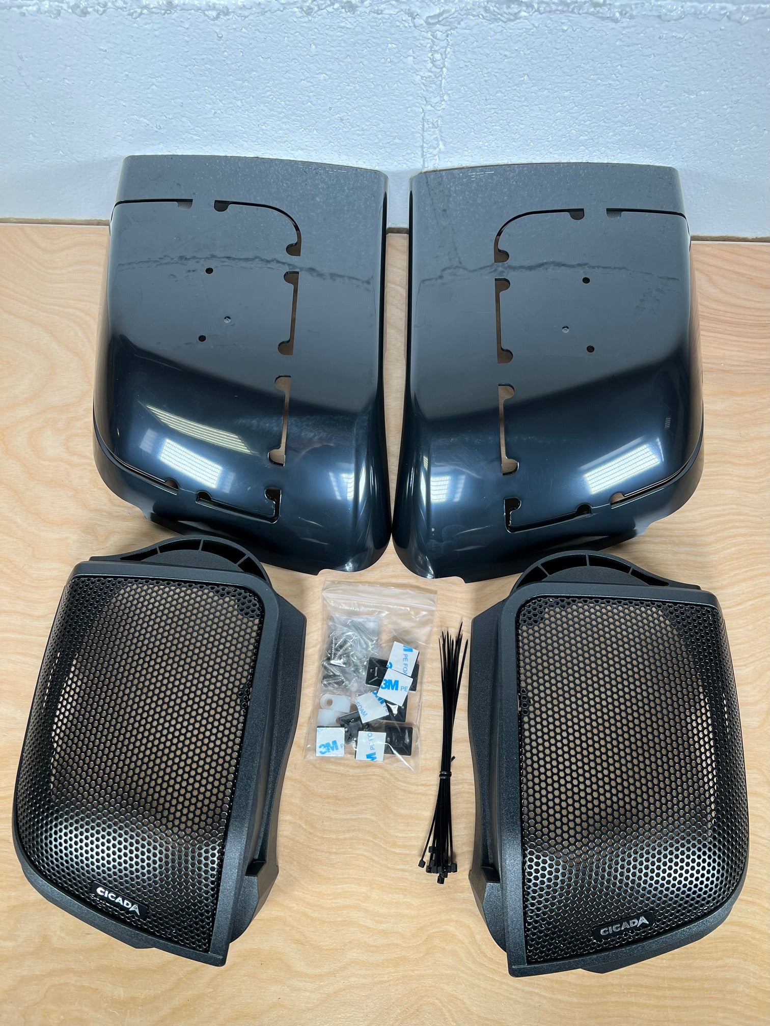 Speaker Lid Harley Davidson Bag Speakers Hard Saddlebags Harley