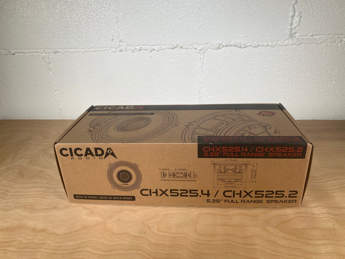 Cicada Audio 5.25&quot; Pro Coax Horn Speaker
