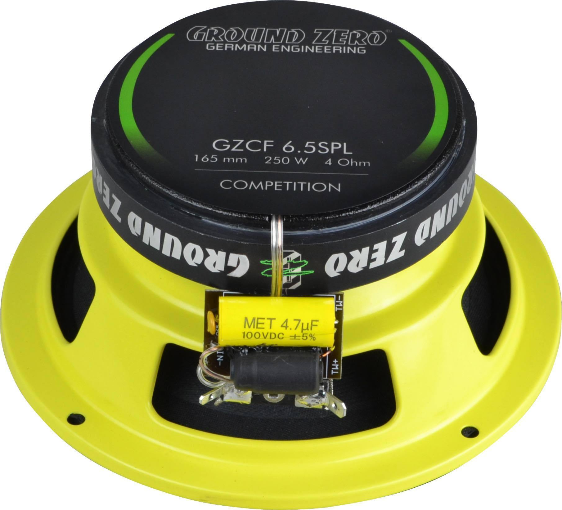 Ground Zero GZCF Yellow Basket Coax Speaker Davidson